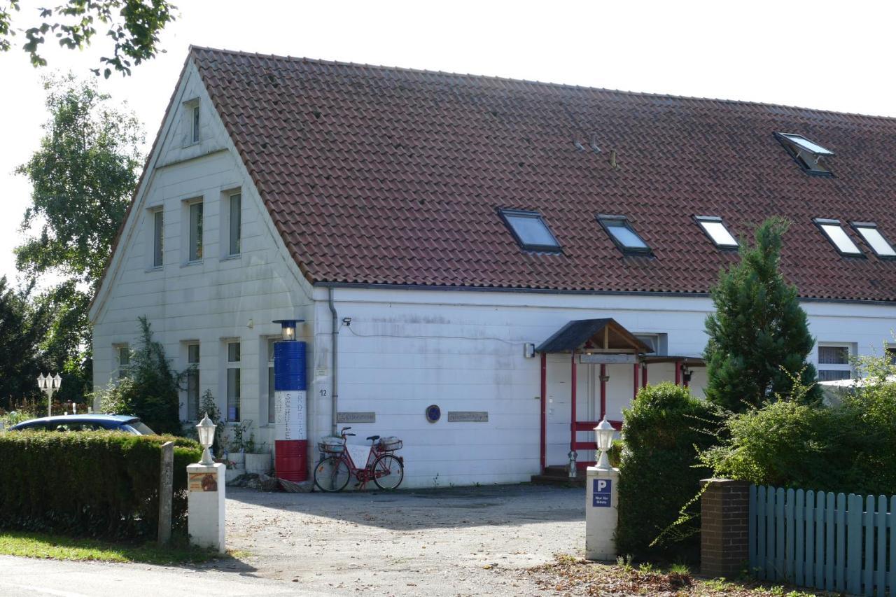 Ferien Wohnung -Leuchtturm Oldenswort Esterno foto