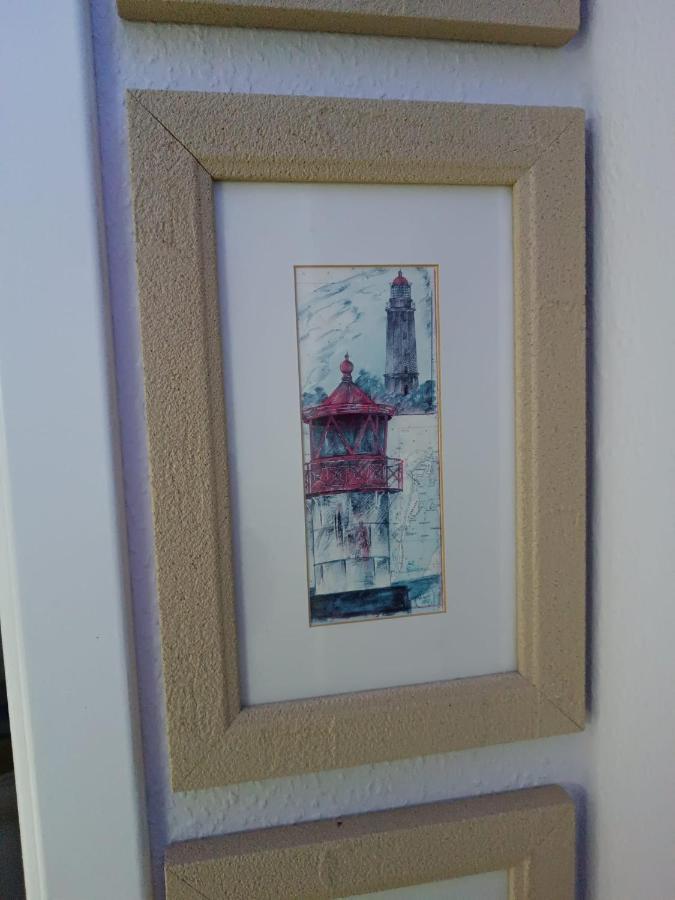 Ferien Wohnung -Leuchtturm Oldenswort Esterno foto