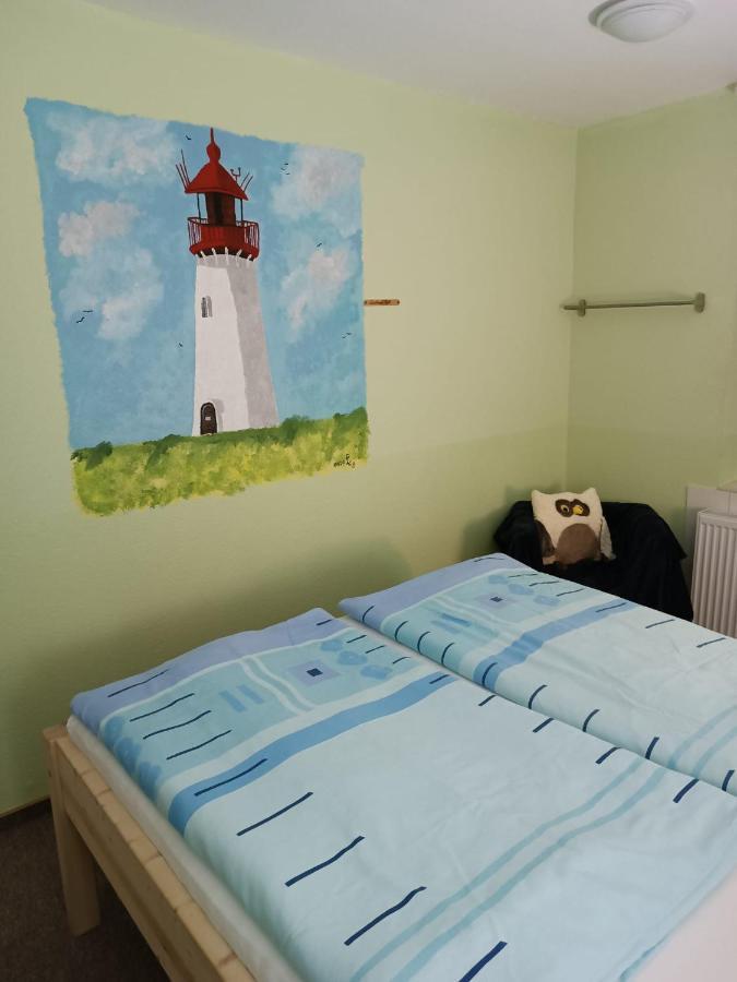Ferien Wohnung -Leuchtturm Oldenswort Esterno foto