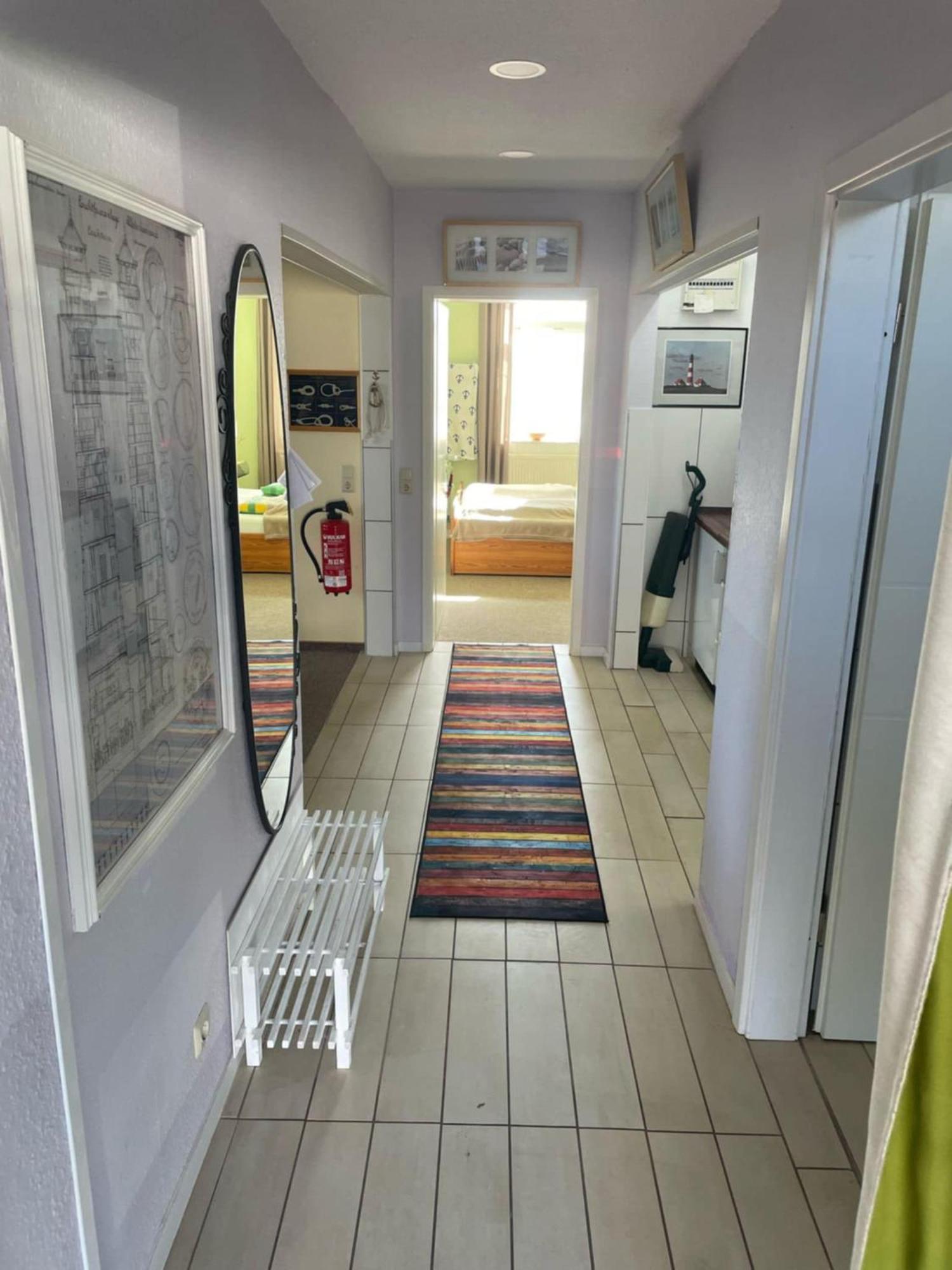 Ferien Wohnung -Leuchtturm Oldenswort Esterno foto